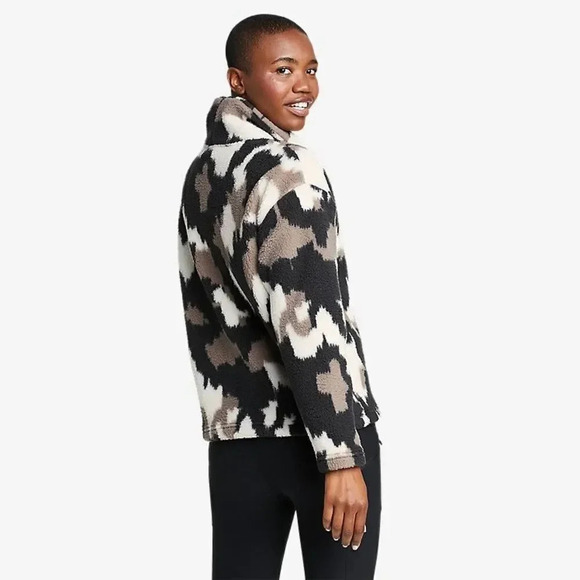 Eddie Bauer Ladies’ Plush Quarter Zip - Picture 2 of 9